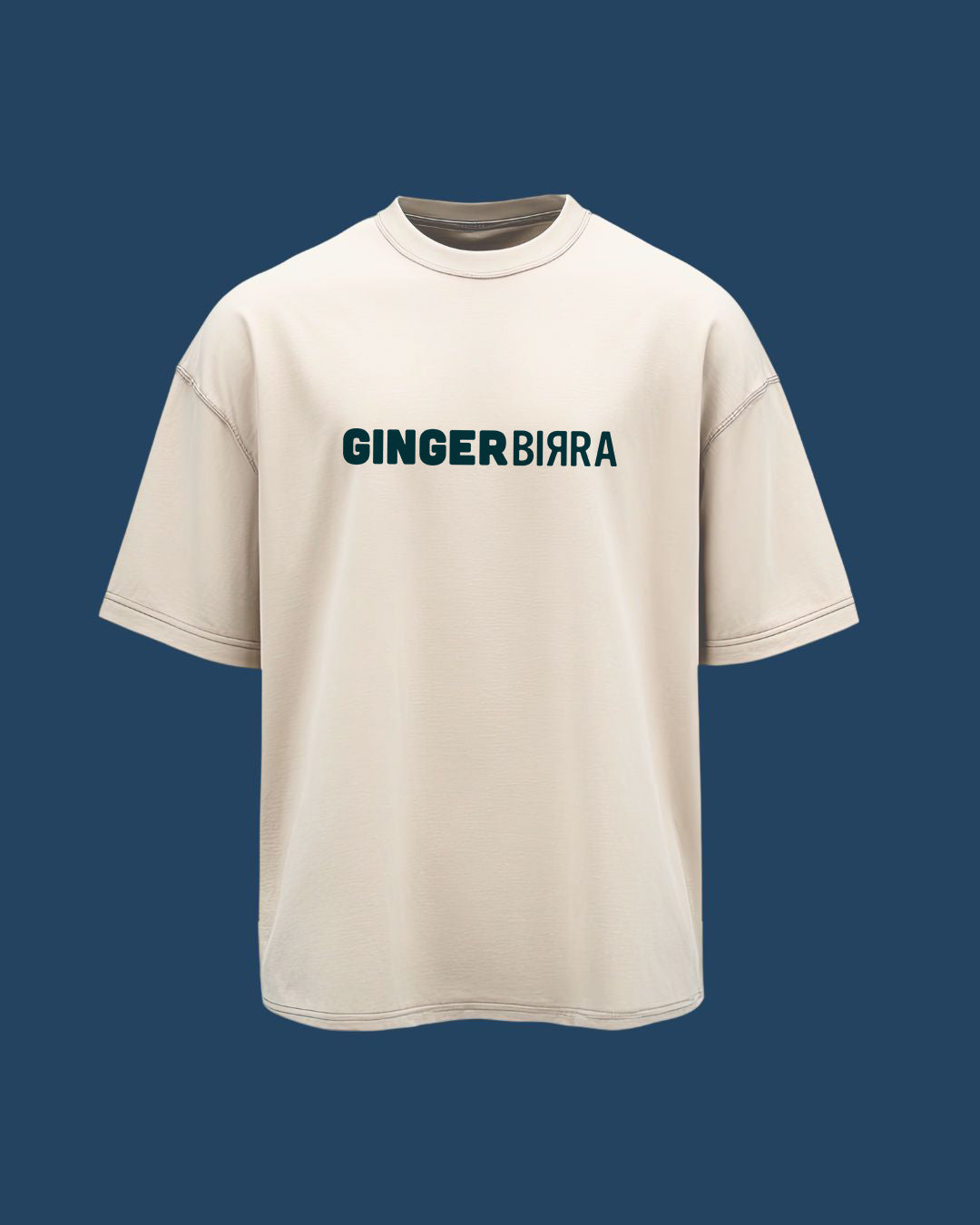 Playera oversized Ginger Birra