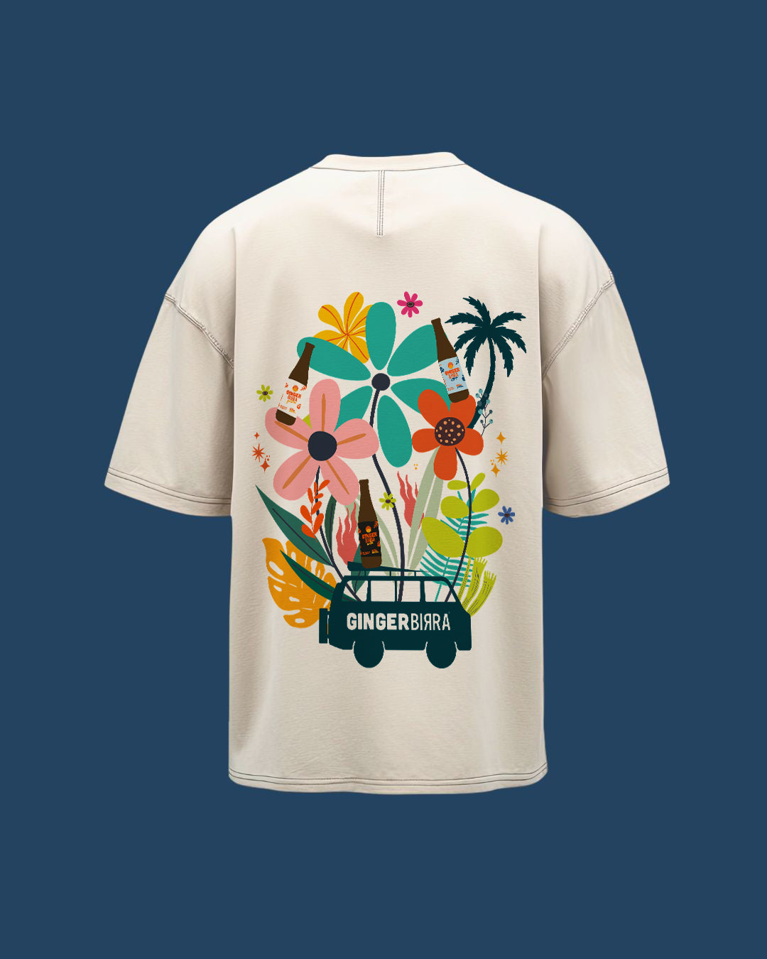 Playera oversized Ginger Birra