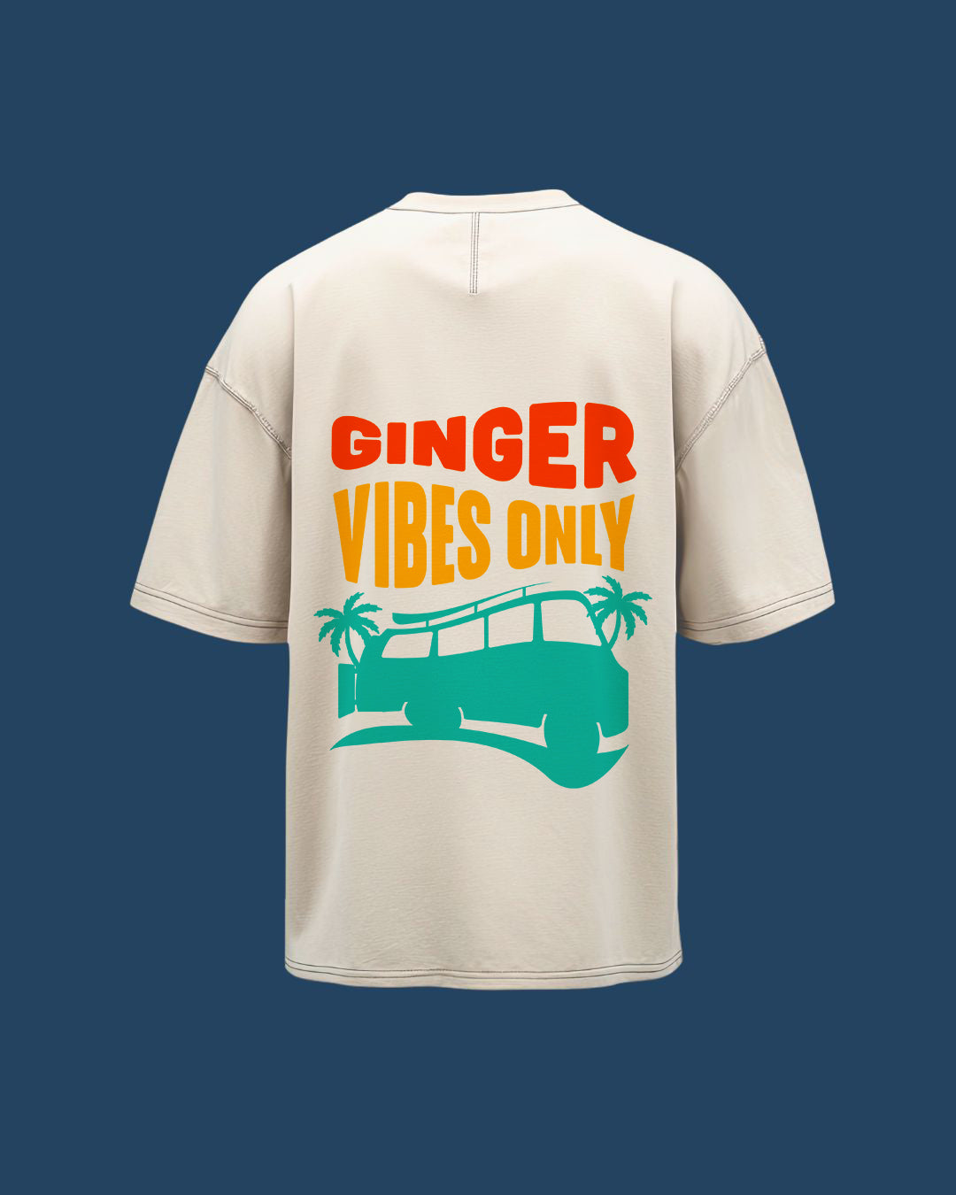 Playera oversized Ginger Birra